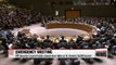 UN Security Council holds emergency meeting on N. Korea's SLBM launch