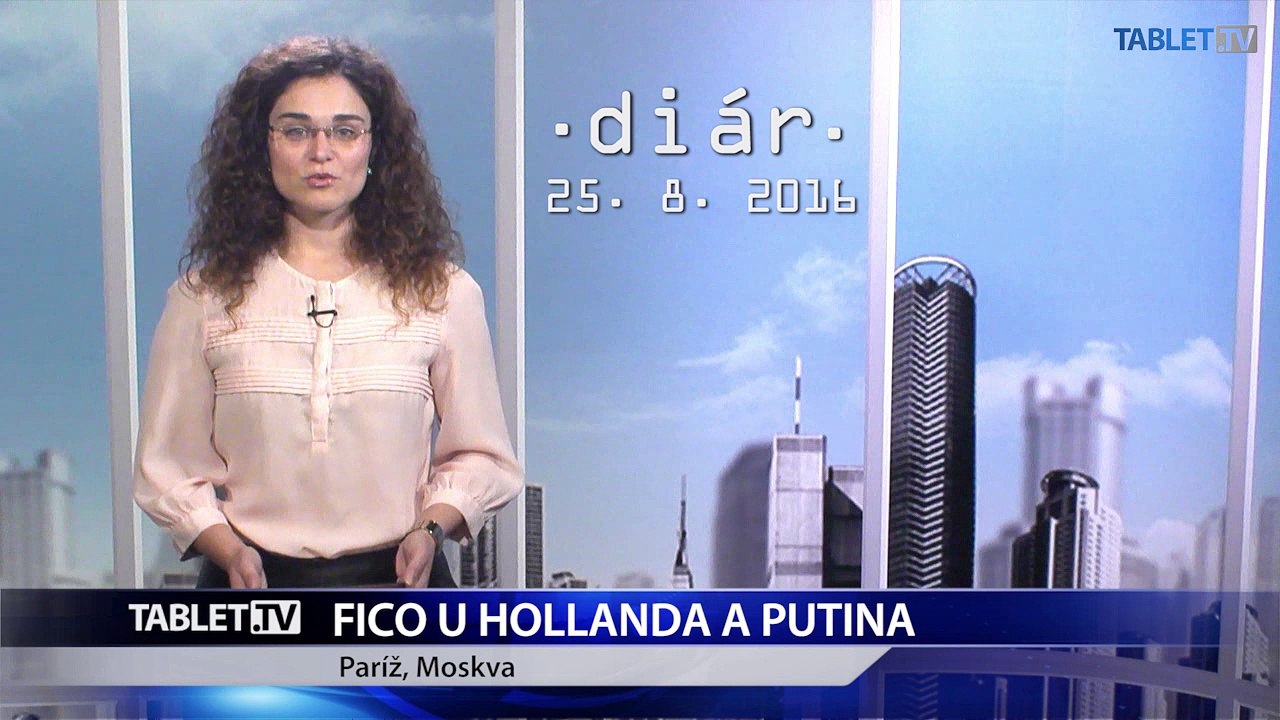 DIÁR: Fico navštívi Hollanda a Putina