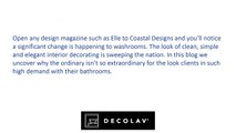 Decolav | Extraordinary Bathroom Vanities for Today's Washrooms