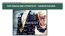 10 Digital Marketing Strategies - Karun Kaura