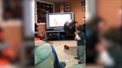 Mis KO par un ballon géant! ahaha