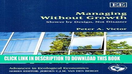 [PDF] Managing Without Growth: Slower by Design, Not Disaster Popular Online