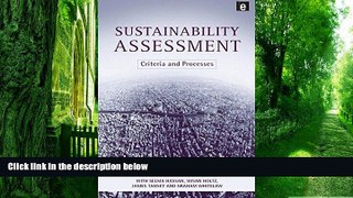 Big Deals  Sustainability Assessment: Criteria and Processes  Best Seller Books Best Seller