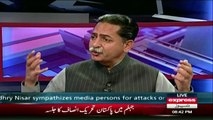 Why don't you speak against Mehmood Achakzai - Anchor Imran Khan grills PML-N's Javed Latif for criticizing Imran Khan &