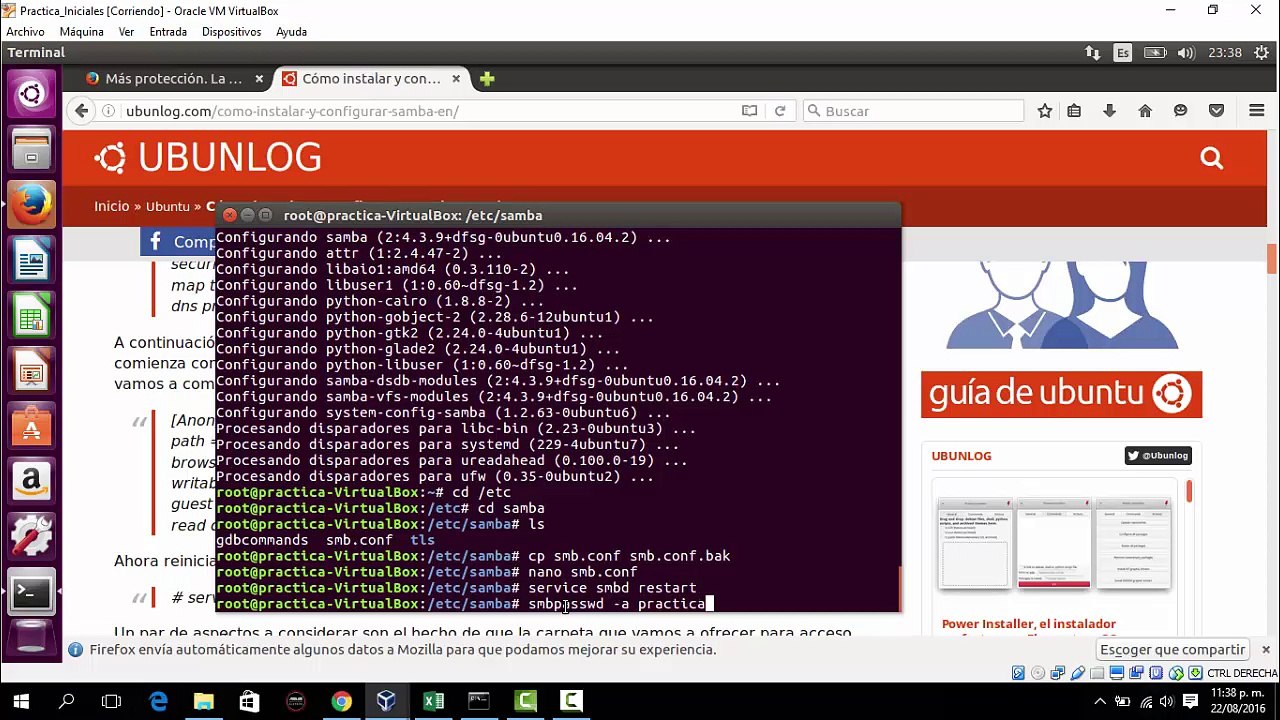 Configuraciones de red inalámbrica y con cable en Linux y Windows