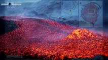 UFO Enters in The Volcano Catania, Sicily, Oct 30, 2015 - Halloween