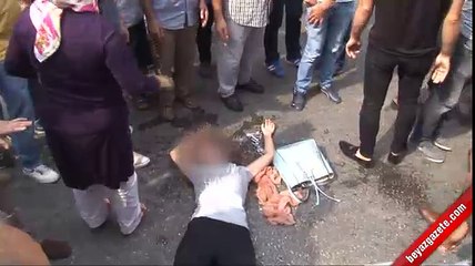 Kriz geçiren kız arkadaşının suratına şişe fırlatıp 'öl' diye bağırdı