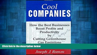 Must Have  Cool Companies: How the Best Businesses Boost Profits and Productivity by Cutting