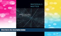 READ FREE FULL  Materials Matter: Toward a Sustainable Materials Policy (Urban and Industrial