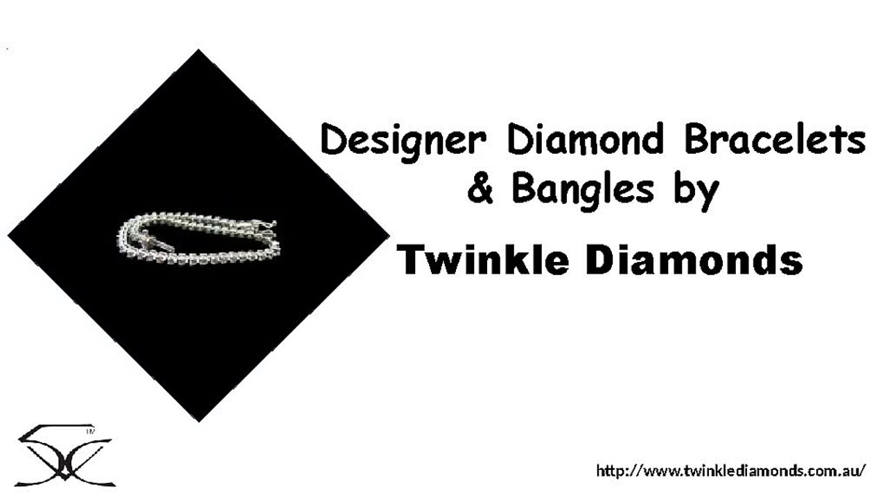 Designer Diamond Bracelets & Bangles by Twinkle Diamonds
