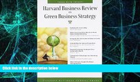 Big Deals  Harvard Business Review on Green Business Strategy (Harvard Business Review Paperback