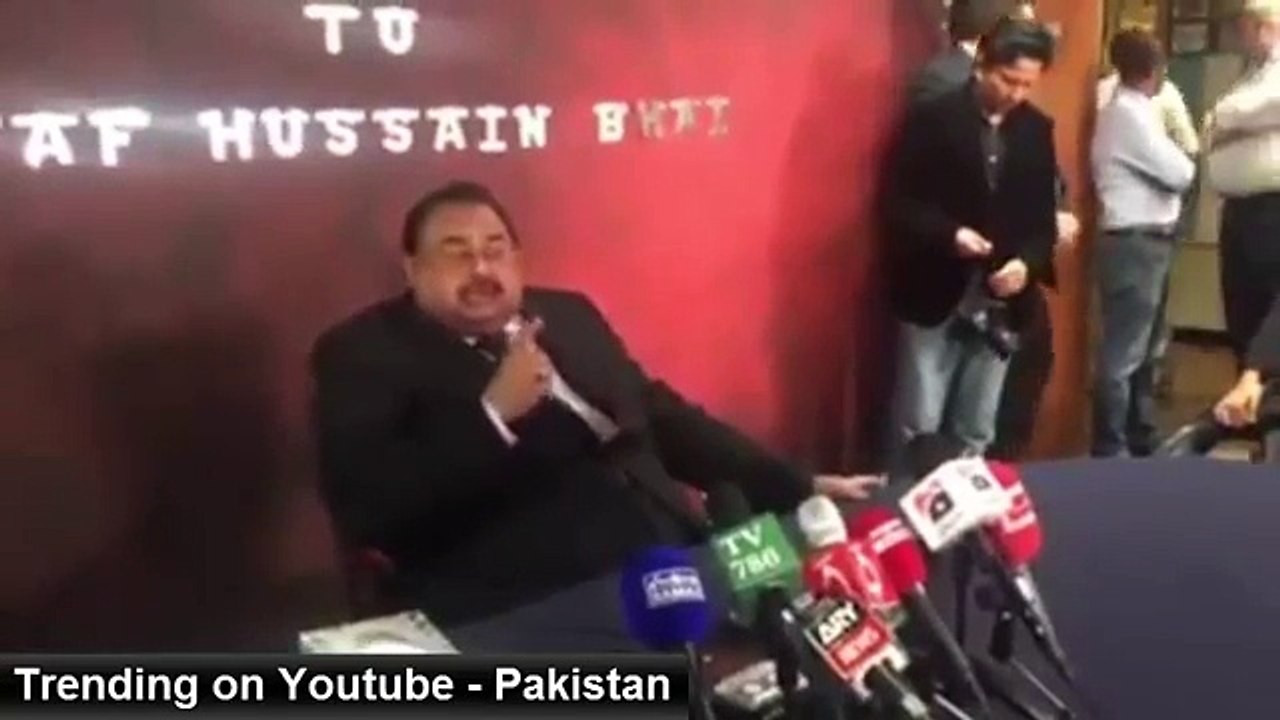 Altaf Hussain Giving Order to His Workers to Attack