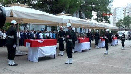 Lice 'De PKK Saldırısında Şehit Olan 4 Asker Törenle Uğurlandı -2