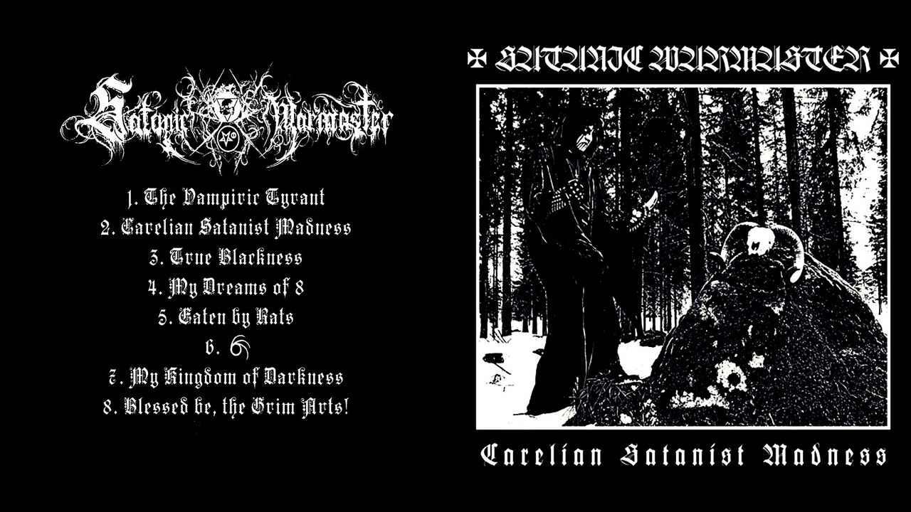 Satanic Warmaster - Carelian Satanist Madness (full album)