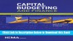 [Reads] Capital Budgeting and Finance: A Guide for Local Government Online Ebook