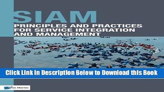[PDF] SIAM: Principles and Practices for Service Integration and Management Online Books
