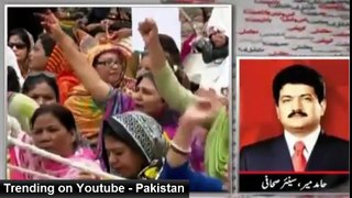 Hamid Mir Bashing Altaf Hussain Over His Speech