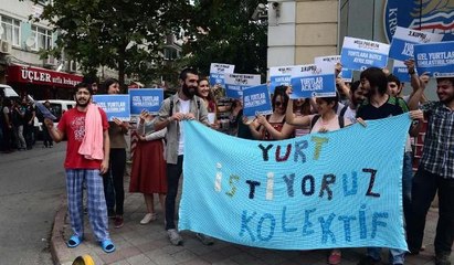 Yurt sorunlarını şarkıyla dile getirdiler