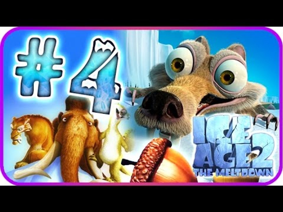 Ice Age 2: The Meltdown Walkthrough Part 4 (PS2, PC, Xbox, Gamecube) Forest, Ice River, Maelstrom