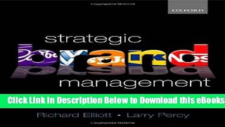 [Download] Strategic Brand Management Free Books