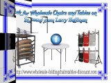 Ask for Wholesale Chairs and Tables on Discount from Larry Hoffman