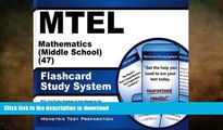 READ THE NEW BOOK MTEL Mathematics (Middle School) (47) Flashcard Study System: MTEL Test Practice