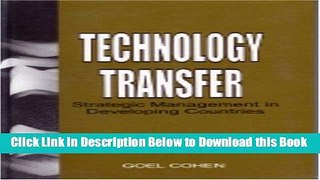[Best] Technology Transfer Online Ebook