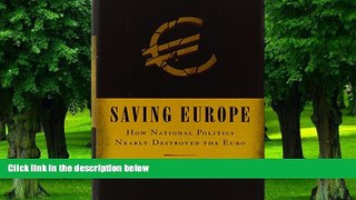 Big Deals  Saving Europe: How National Politics Nearly Destroyed the Euro  Free Full Read Best