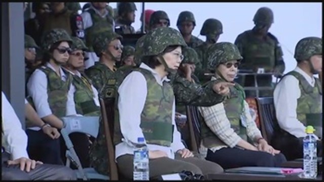 Taiwán simula un ataque de China durante ejercicios militares