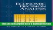 [Reads] Economic Decision Analysis (3rd Edition) Free Books