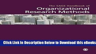 [Reads] The SAGE Handbook of Organizational Research Methods Online Ebook