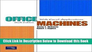 [Best] Office Machines: With Excel Applications (6th Edition) Online Ebook