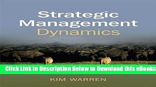 [Reads] Strategic Management Dynamics Online Ebook