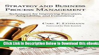 [Reads] Strategy and Business Process Management: Techniques for Improving Execution,