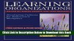 [Reads] Learning Organizations: Developing Cultures for Tomorrow s Workplace Free Books
