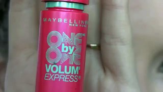 My Mascara Routine (ft. Maybelline One by One) ♡