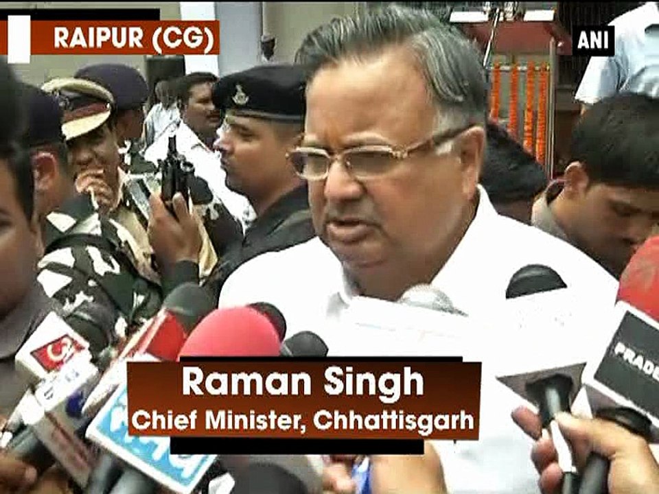 Raman Singh greets people on Krishna Janmashtami