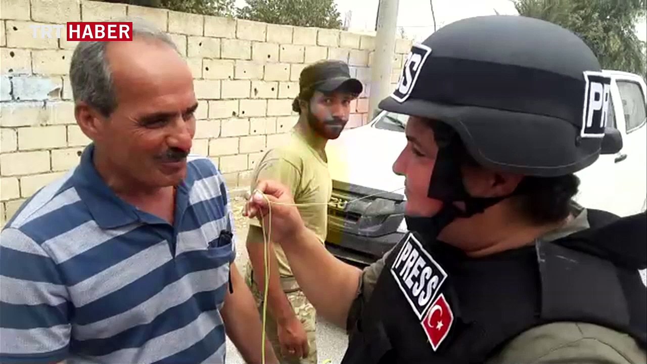 TRT Haber Cerablus'ta