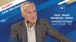 FFFTV, jeudi 25 août 2016 : Replay de la conférence de Didier Deschamps
