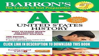 New Book Barron s AP United States History, 3rd Edition