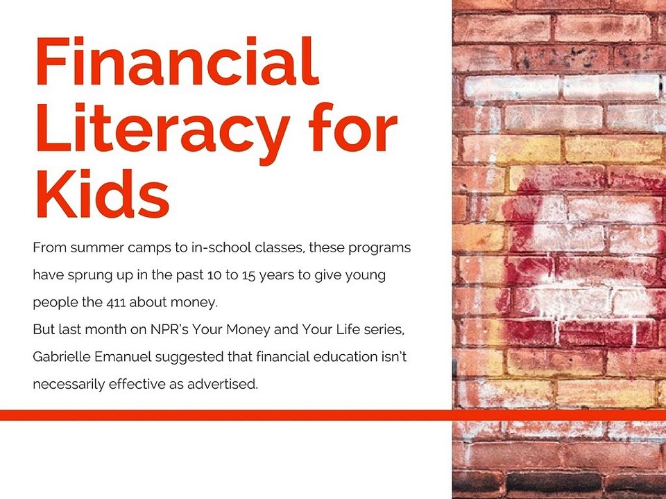 Kewho Min Asks, "Do Financial Literacy Classes Work?'