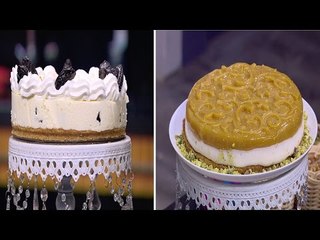 كنافة بالمهلبية و قمر الدين - تشيز كيك القراصيا | زعفران وفانيلا حلقة كاملة