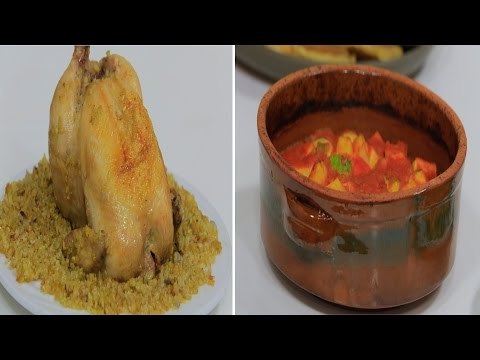 دجاج محشي فريك - طاجن تورلي في الفرن و وصفات أخرى | على قد الإيد حلقة كاملة