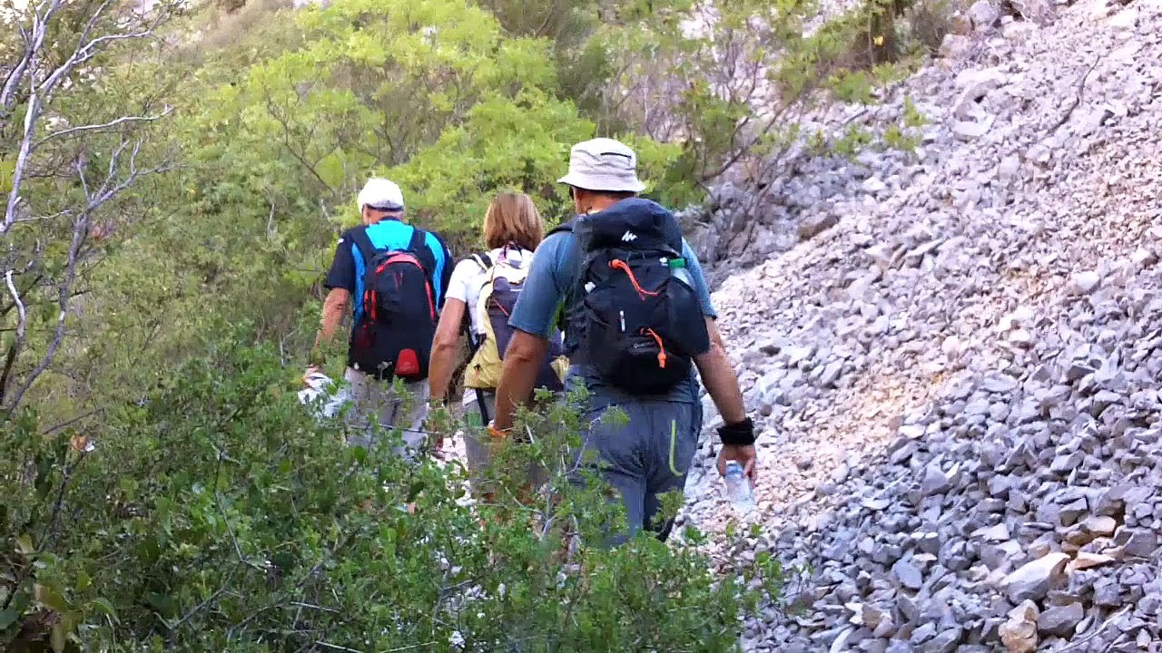 randonnée dans les calanques de Cassis  aout 2016