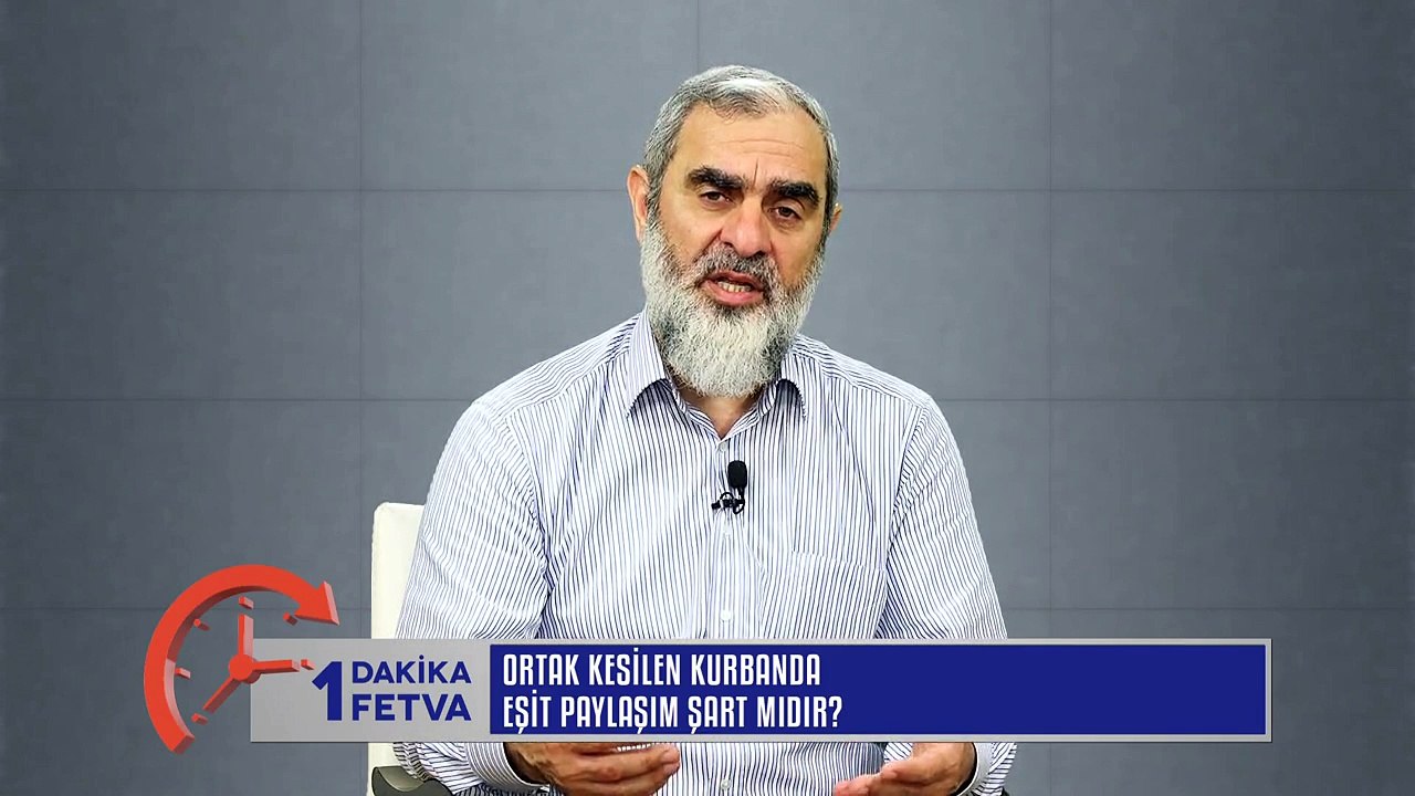 33) Ortak Kesilen Kurbanda Eşit Paylaşım Şart mıdır? / Birfetva - Nureddin YILDIZ