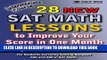 Collection Book 28 New SAT Math Lessons to Improve Your Score in One Month - Intermediate Course: