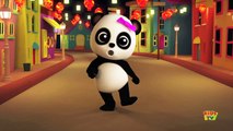 bao panda | the wheels on the bus | 3d rhymes | kids songs | baby videos