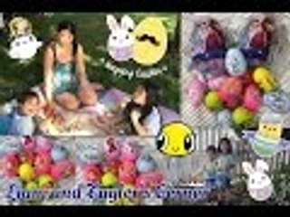 Easter Egg Hunting | Disney Surprise Eggs | Liam and Taylor's Corner