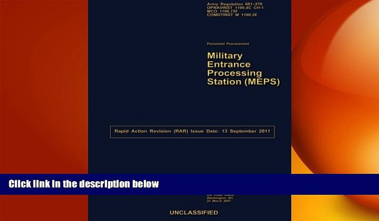 FREE PDF  Military Entrance Processing Station (MEPS)  BOOK ONLINE