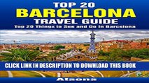 [PDF] Top 20 Things to See and Do in Barcelona - Top 20 Barcelona Travel Guide (Europe Travel